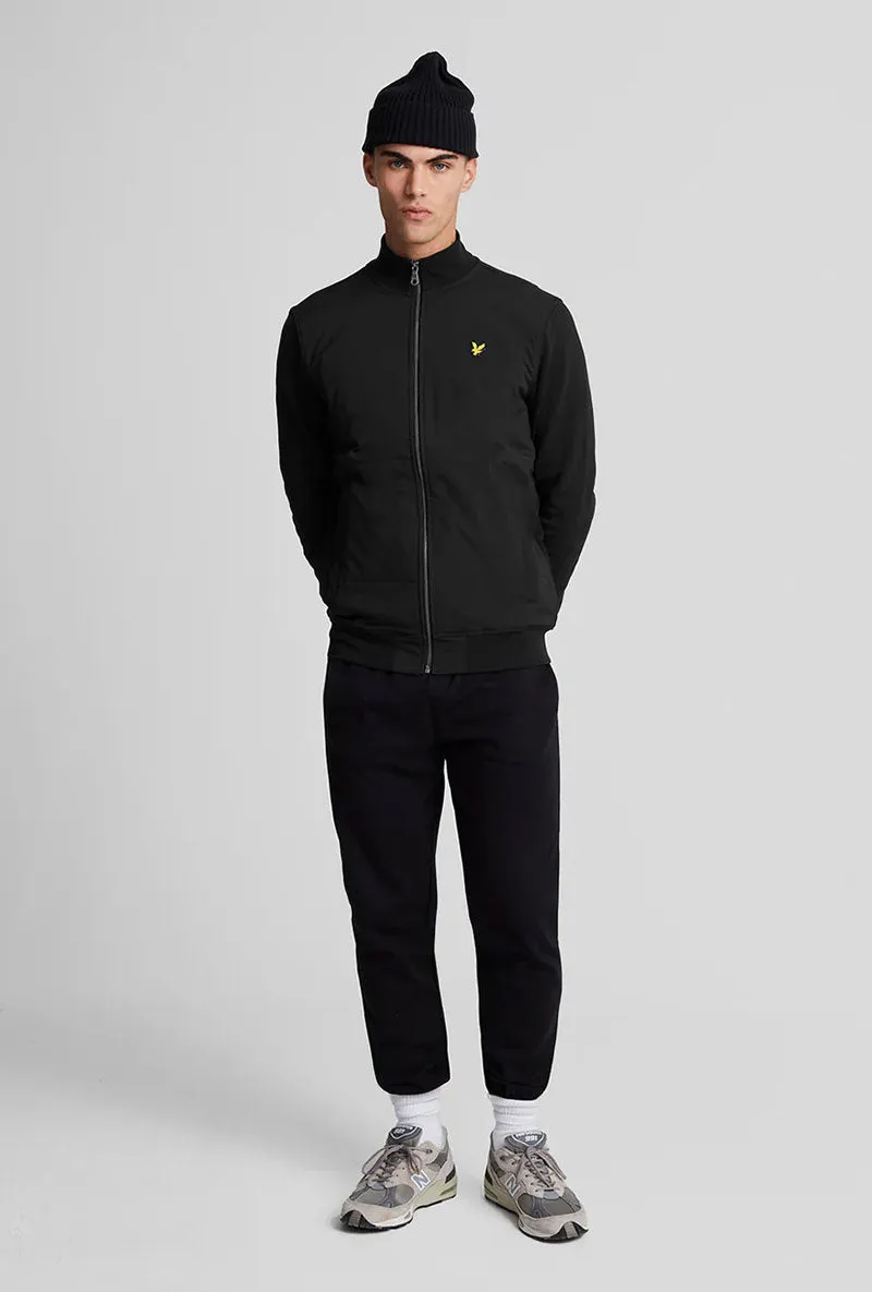 LYLE AND SCOTT HYBRID BAFFLED TRACK JACKET