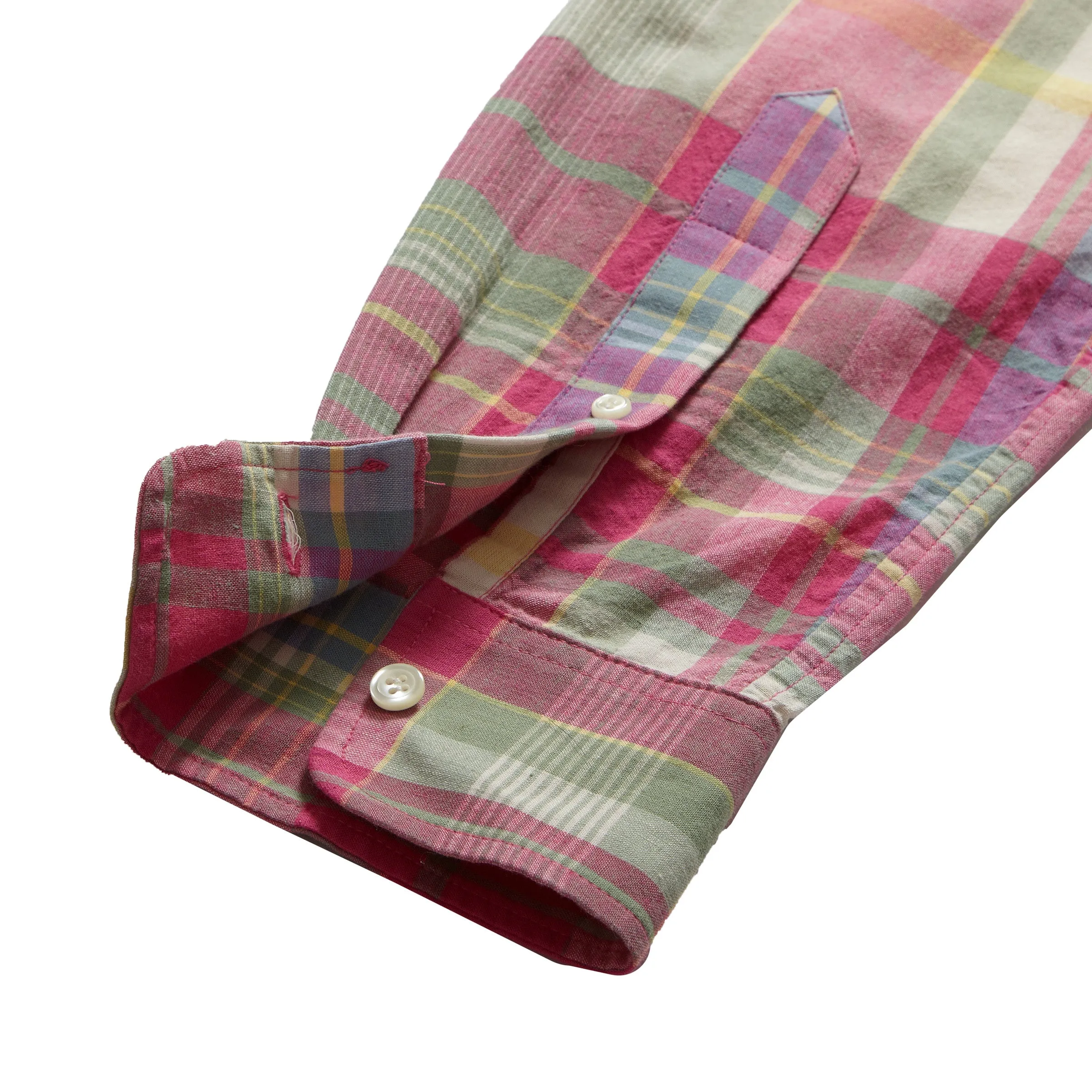 Madras Classic Plaid - Lavender Green (Final Sale)