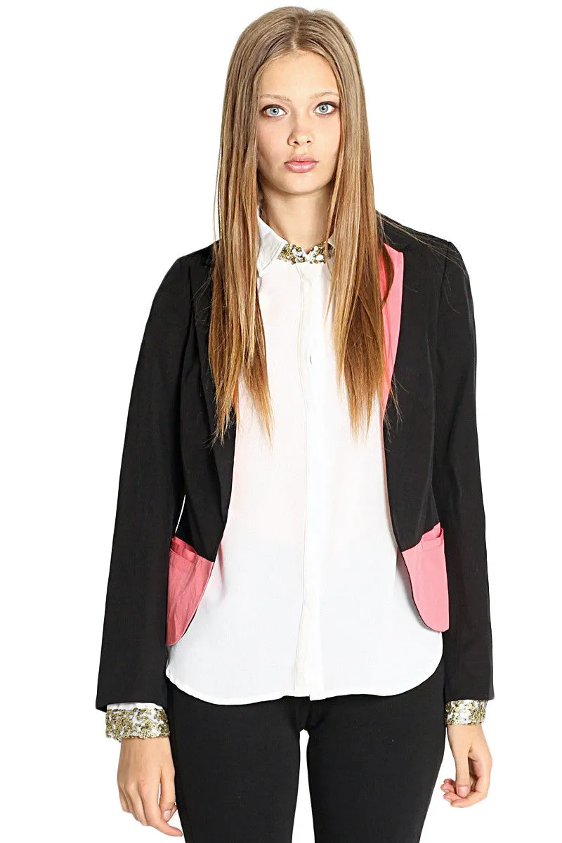 Marietta Colorblock Blazer