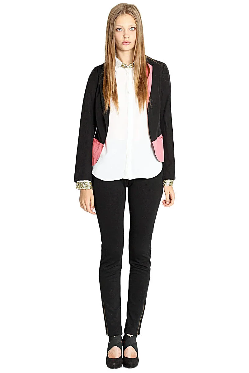 Marietta Colorblock Blazer