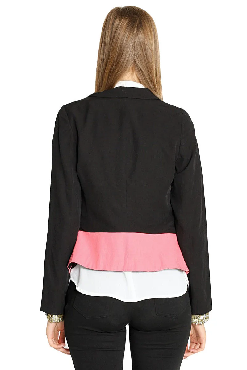 Marietta Colorblock Blazer