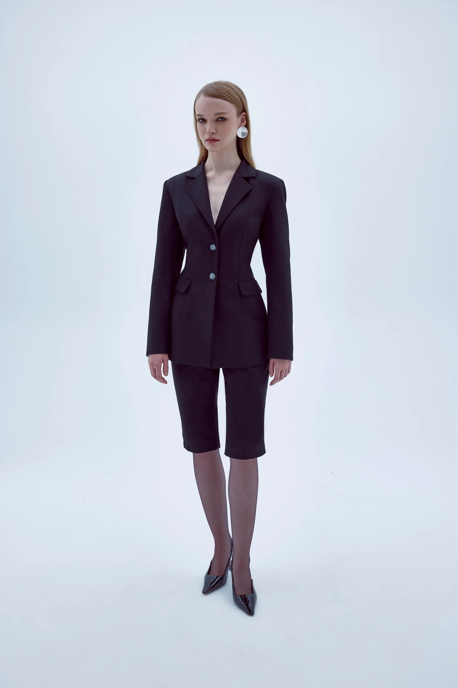 Marylebone Tailored Jacket in Black