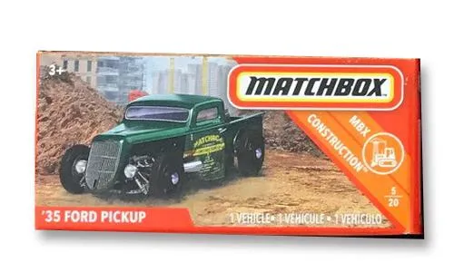 Mattel Matchbox Power Grab Mini Vehicle Line - Realistic Details, Authentic Decos and Real Rolling Wheels