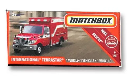 Mattel Matchbox Power Grab Mini Vehicle Line - Realistic Details, Authentic Decos and Real Rolling Wheels