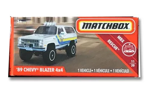 Mattel Matchbox Power Grab Mini Vehicle Line - Realistic Details, Authentic Decos and Real Rolling Wheels