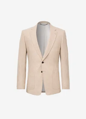 Melton Blazer Oatmeal