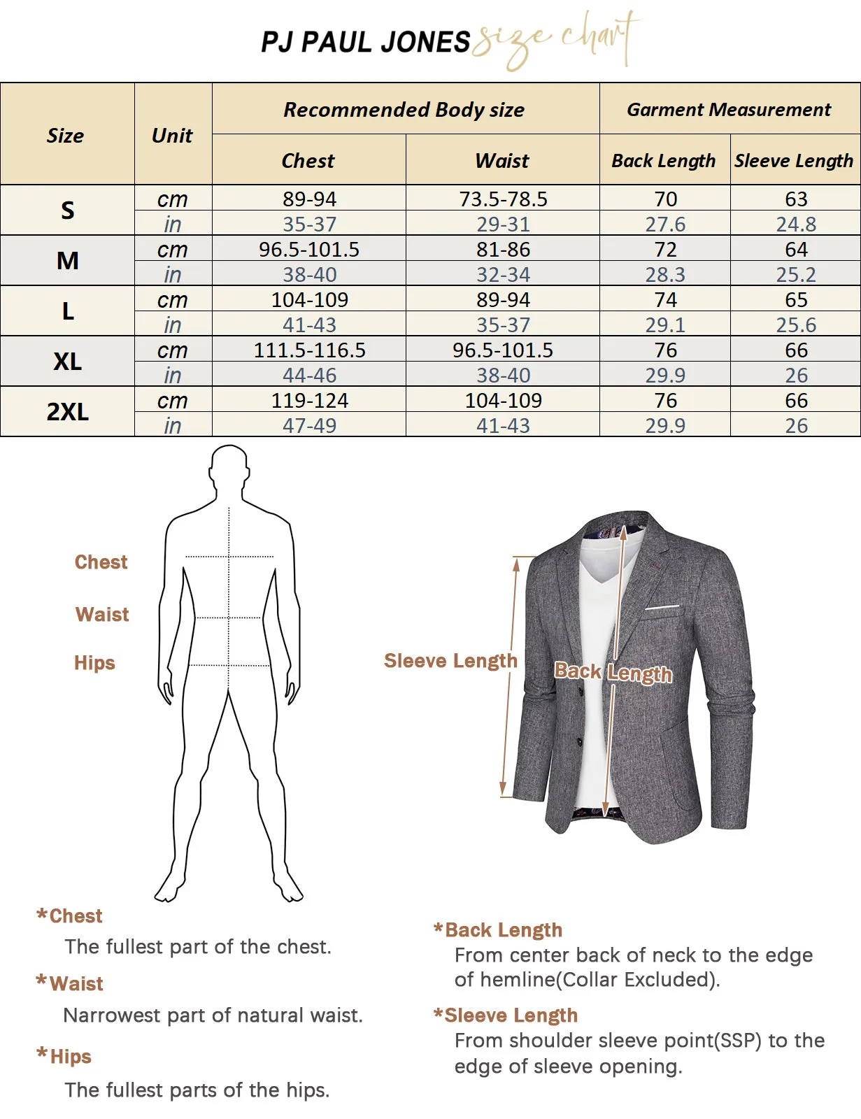 Men Basic Blazer Coat Casual Notch Lapel Two-Button Suit Coat