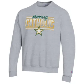 Men's Kearney Catholic Stars Powerblend Crew Sweatshirt