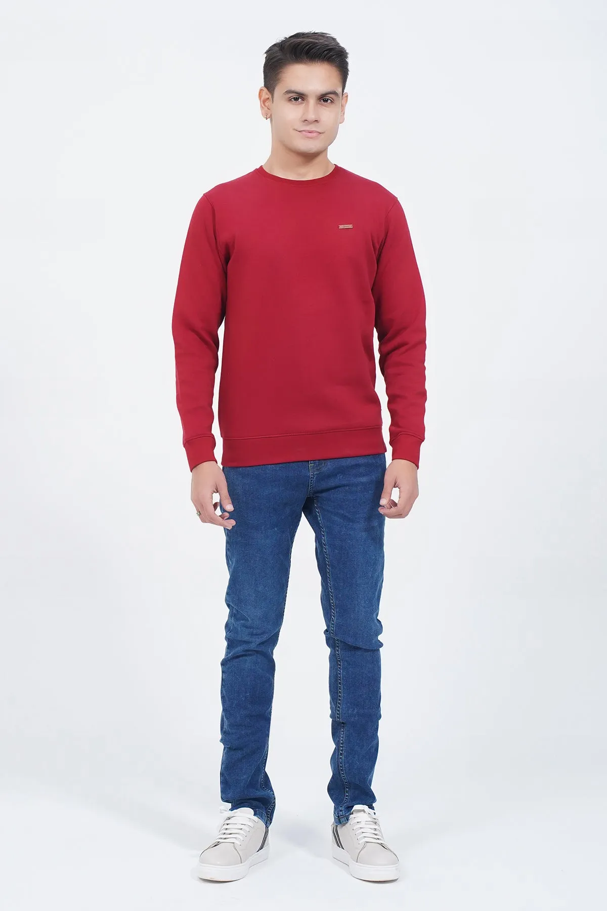 Mens "CLOVIS" Crew Neck Long Sleeves Sweatshirt