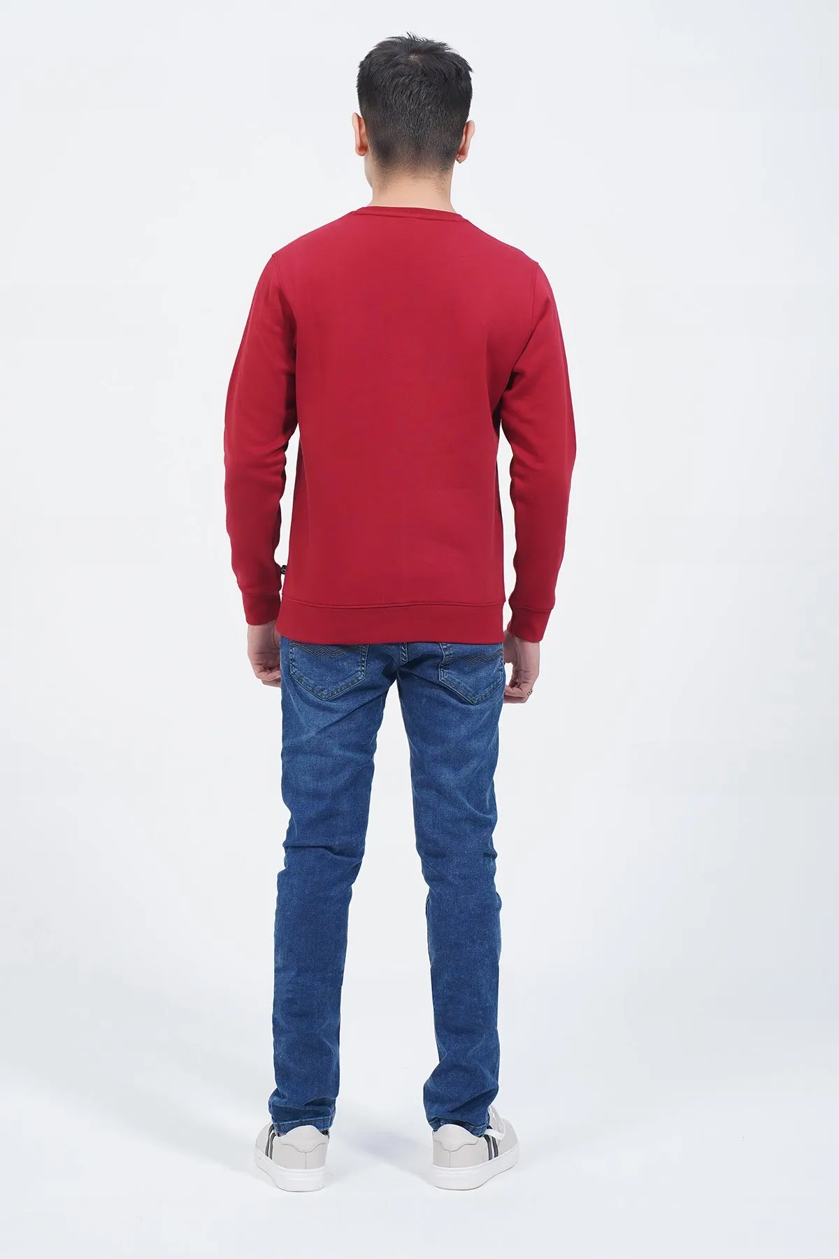 Mens "CLOVIS" Crew Neck Long Sleeves Sweatshirt