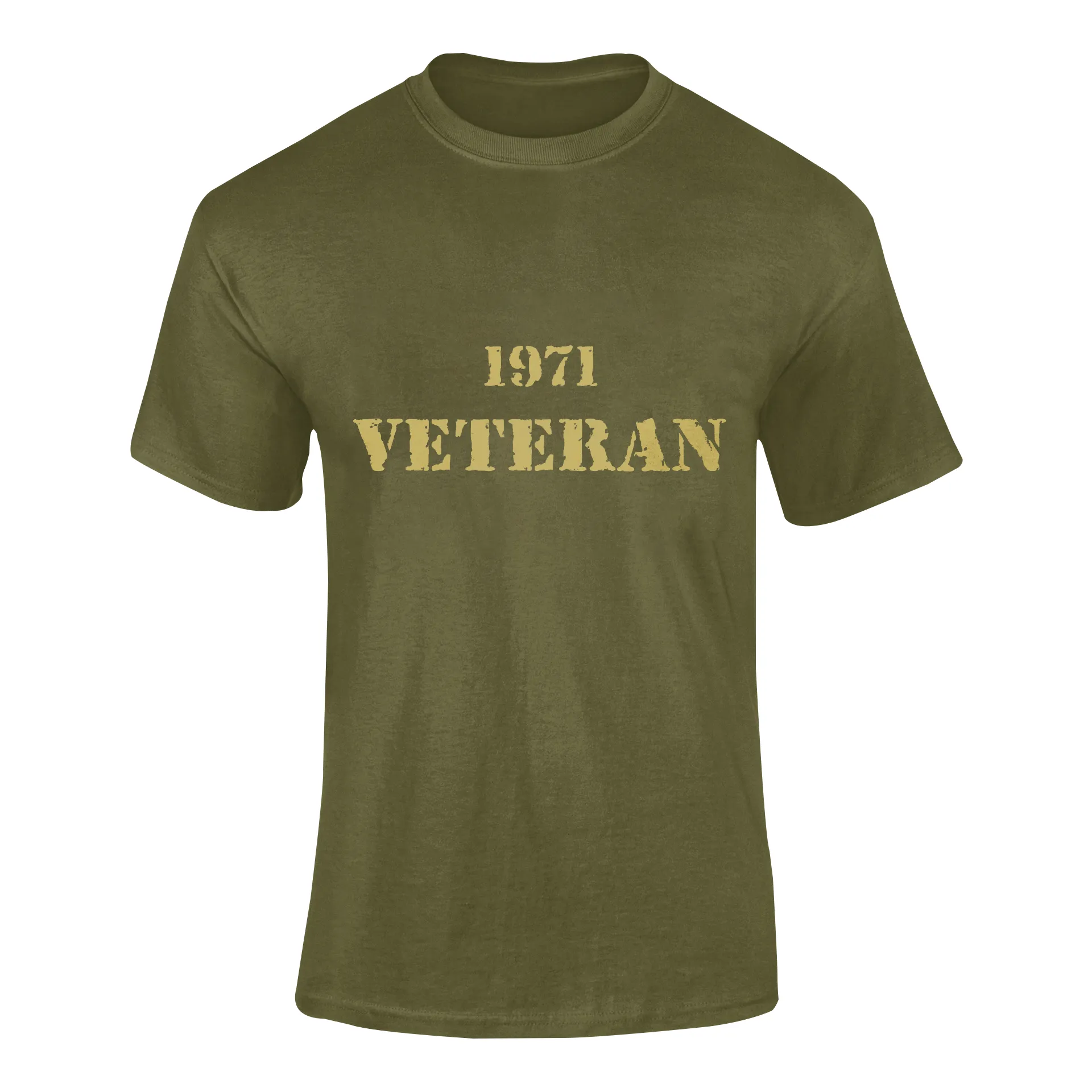 Military T-shirt - 1971 Veteran (Men)