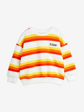 Mini Rodini Kids Striped Sweatshirt in Multicolour