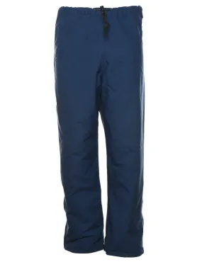 Navy Nylon Waterproof Trousers - W32 L29