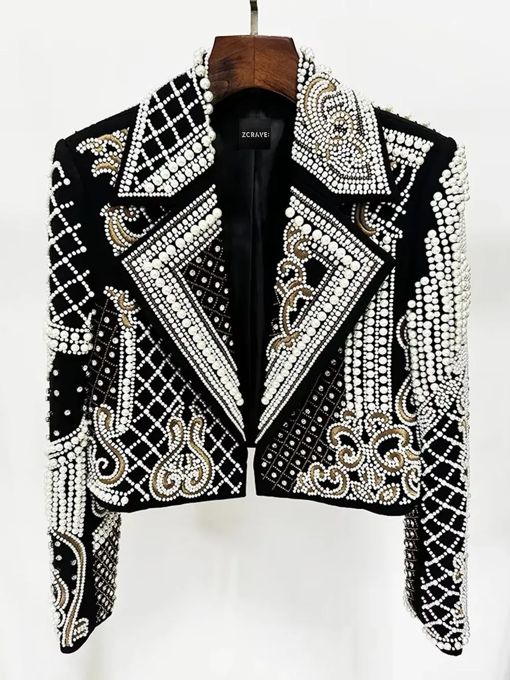 NENEE Embellished Beaded Jacket