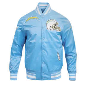 NFL LOS ANGELES CHARGERS MASHUP MEN'S TRACK JACKET (LIGHT BLUE)