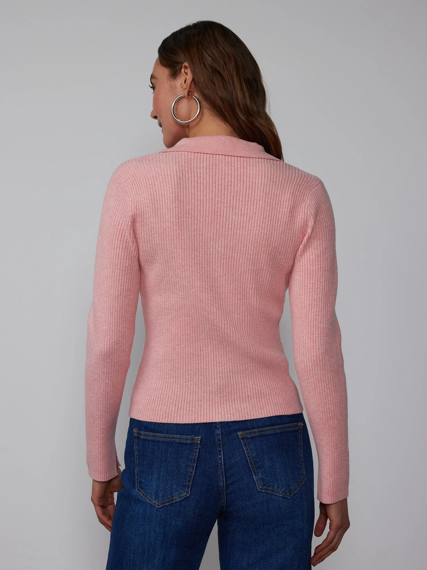 Notch Collar Cardigan