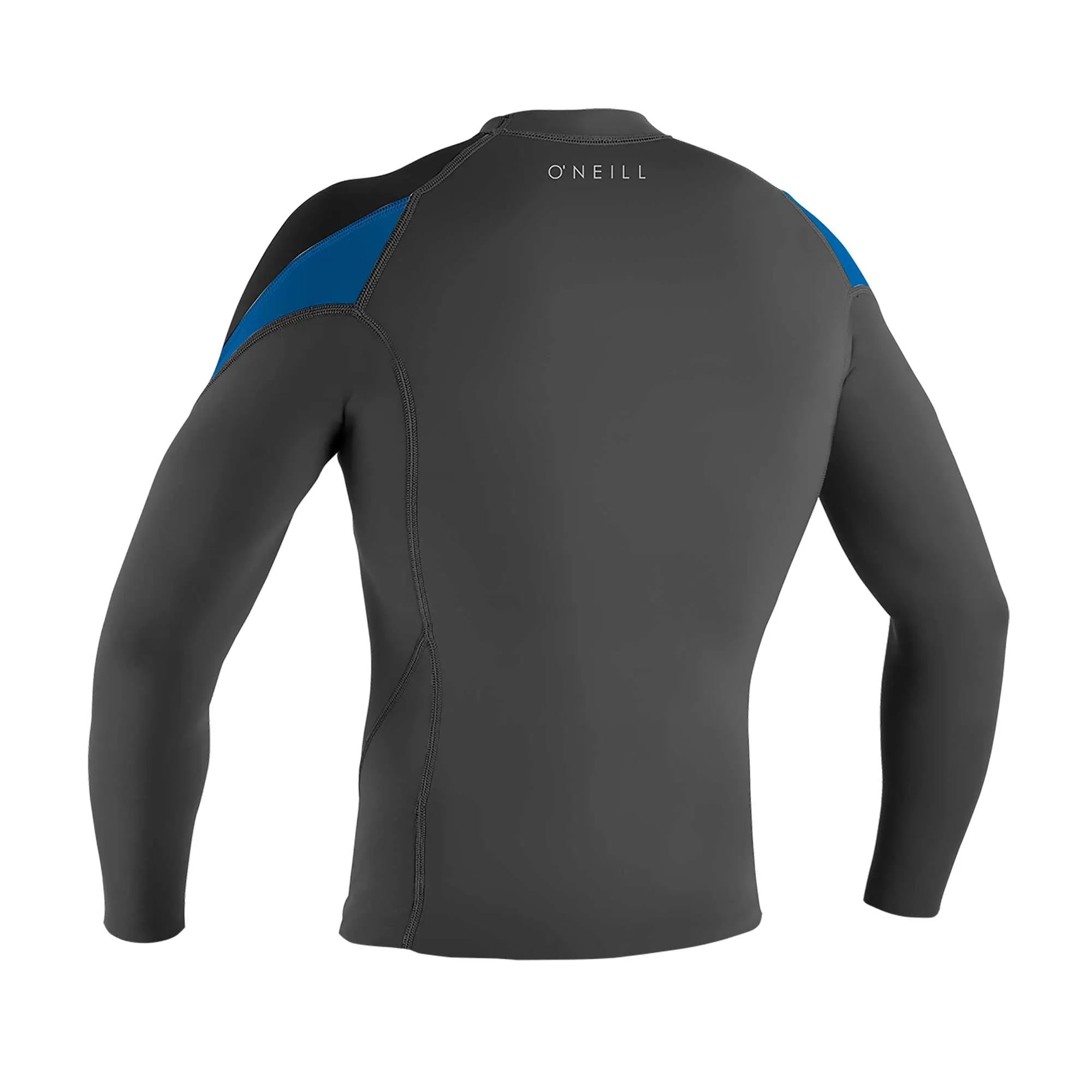 O'Neill Reactor-2 1.5mm Men's Long Sleeve Wetsuit Top - Graphite/Black/Ocean - 5080