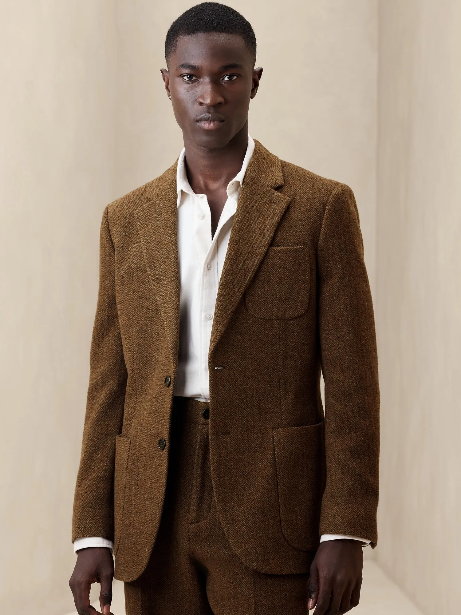 Ortiz Tweed Blazer