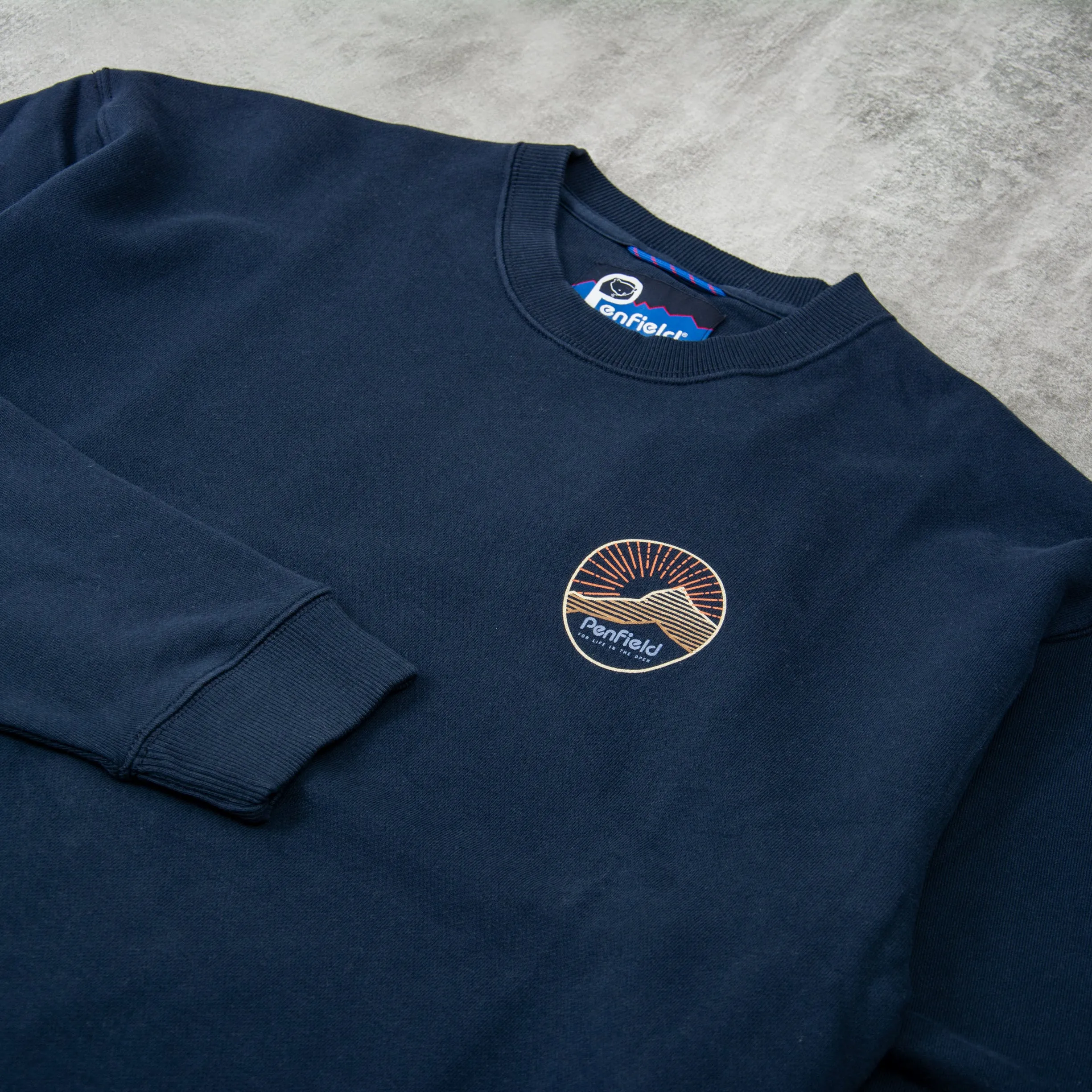 Penfield Circle Mountain LB Sweat - Navy Blazer