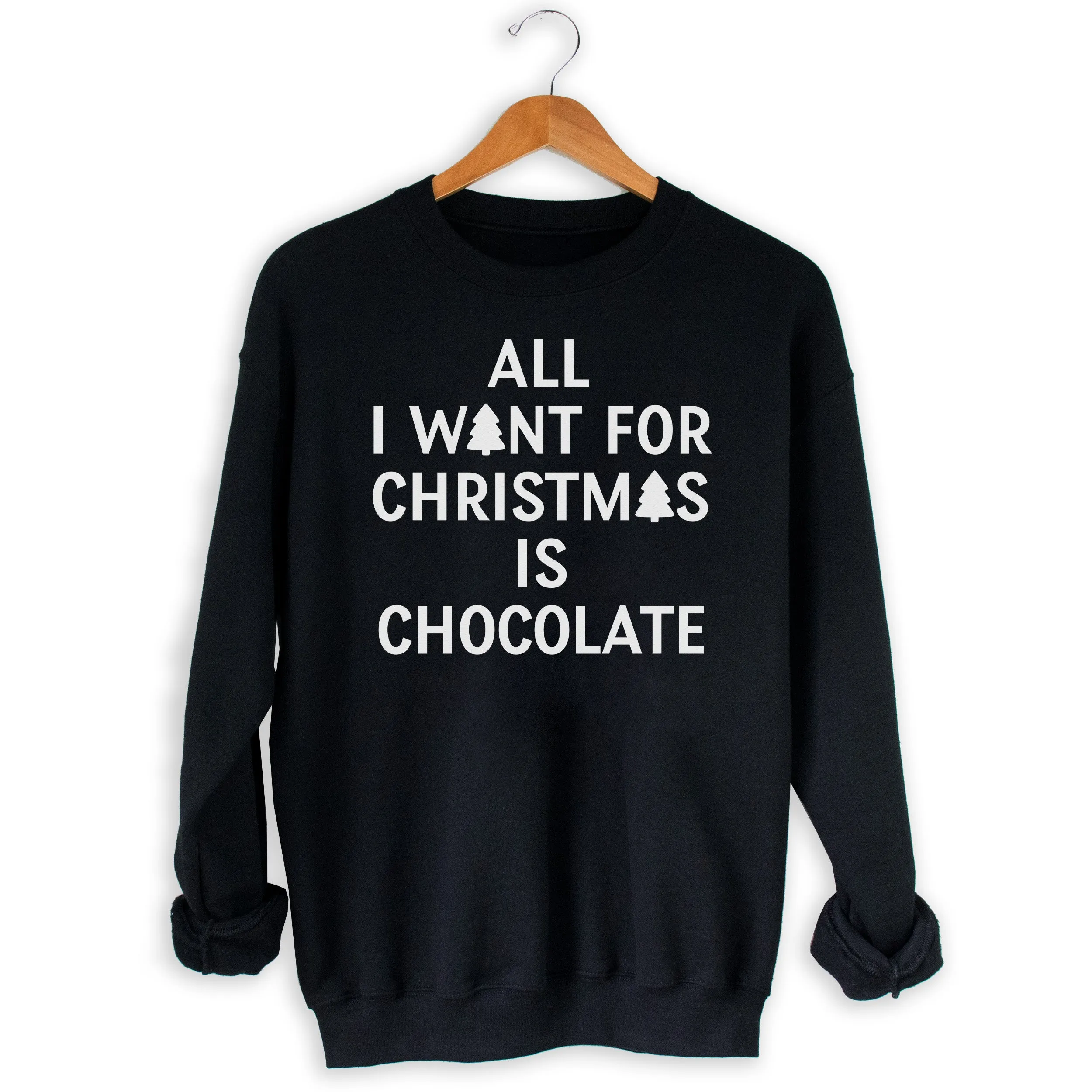 PERSONALISED - All I Want For Christmas Is.. - Christmas Jumper Sweatshirt - All Sizes