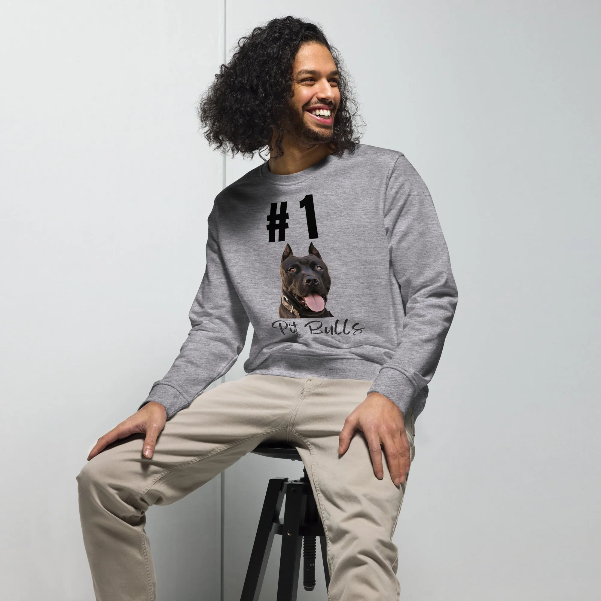 Pit Bull lover sustainable sweatshirt