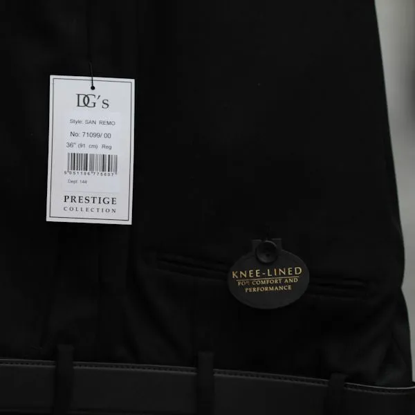 Prestige Wool Blend BlackTrouser.