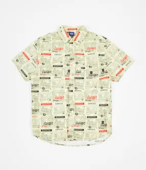 Quartersnacks Vendor Short Sleeve Shirt - Butter