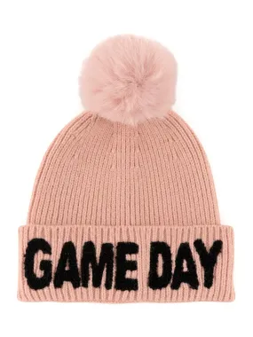 "Game Day" Beanie | Blush