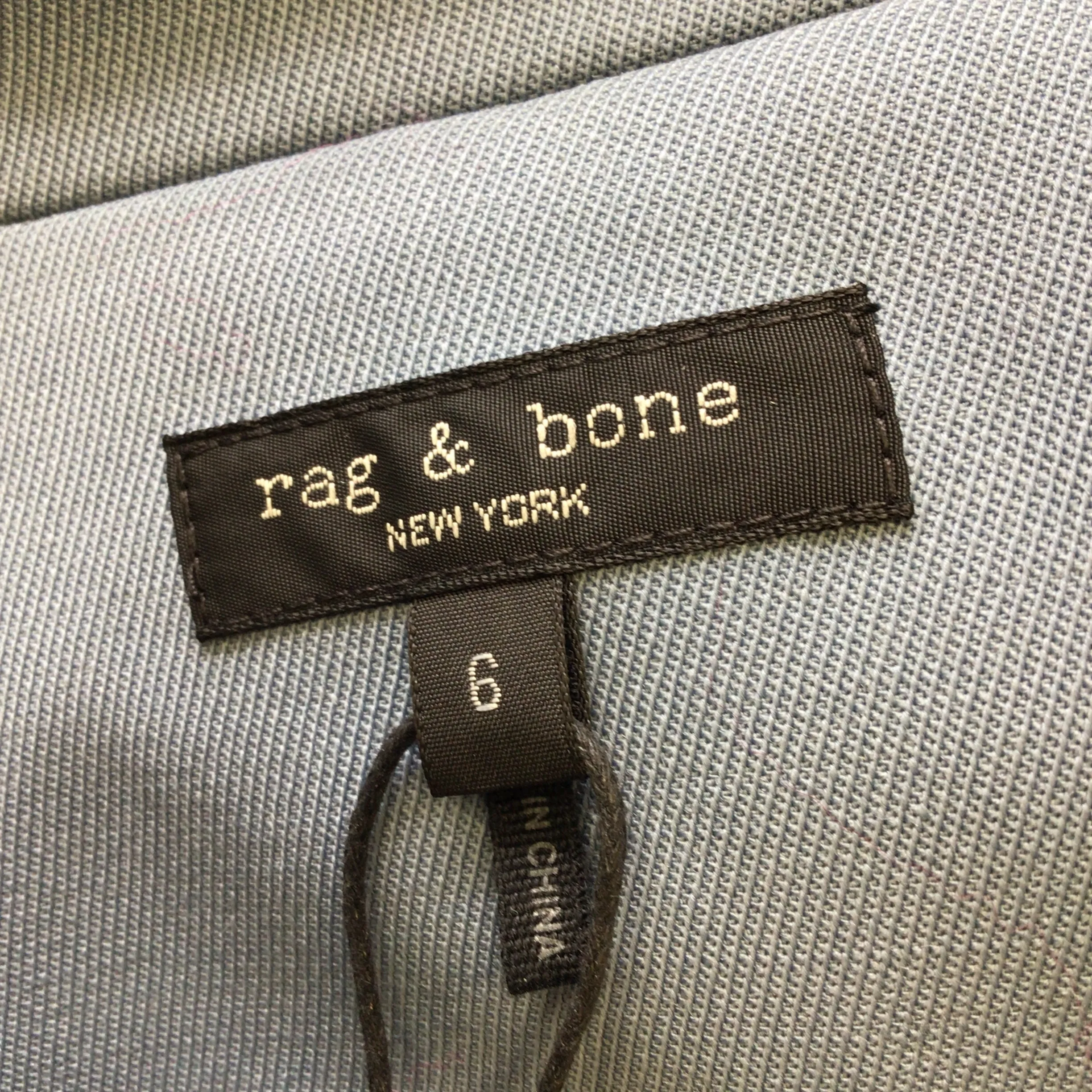 Rag & Bone Prairie Blue Charles Twill Blazer