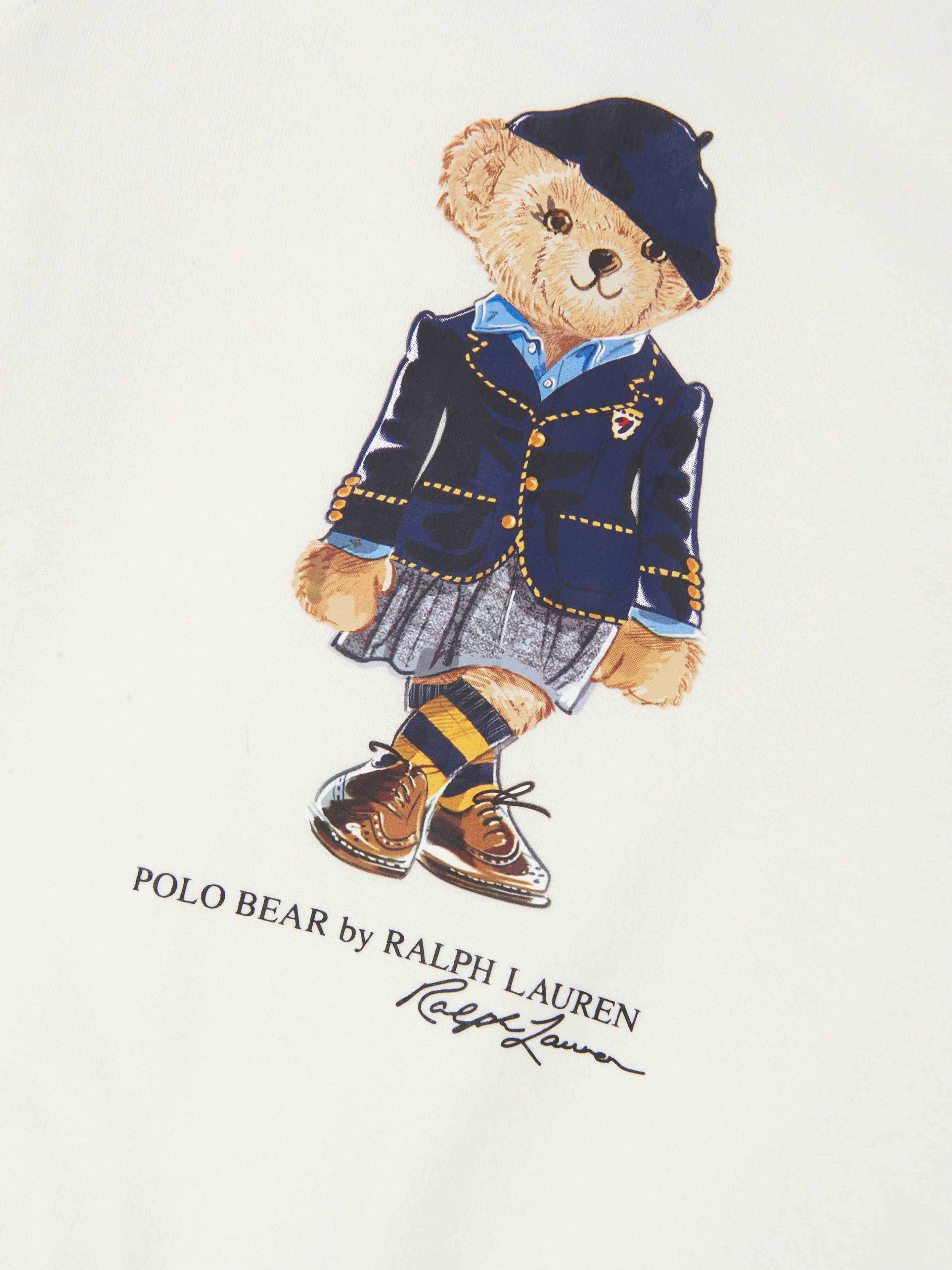 Ralph Lauren Girls Bear Print Sweatshirt