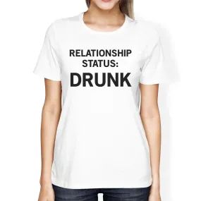 Relationship Status Womens Cute Tee Funny Graphic Trendy Design