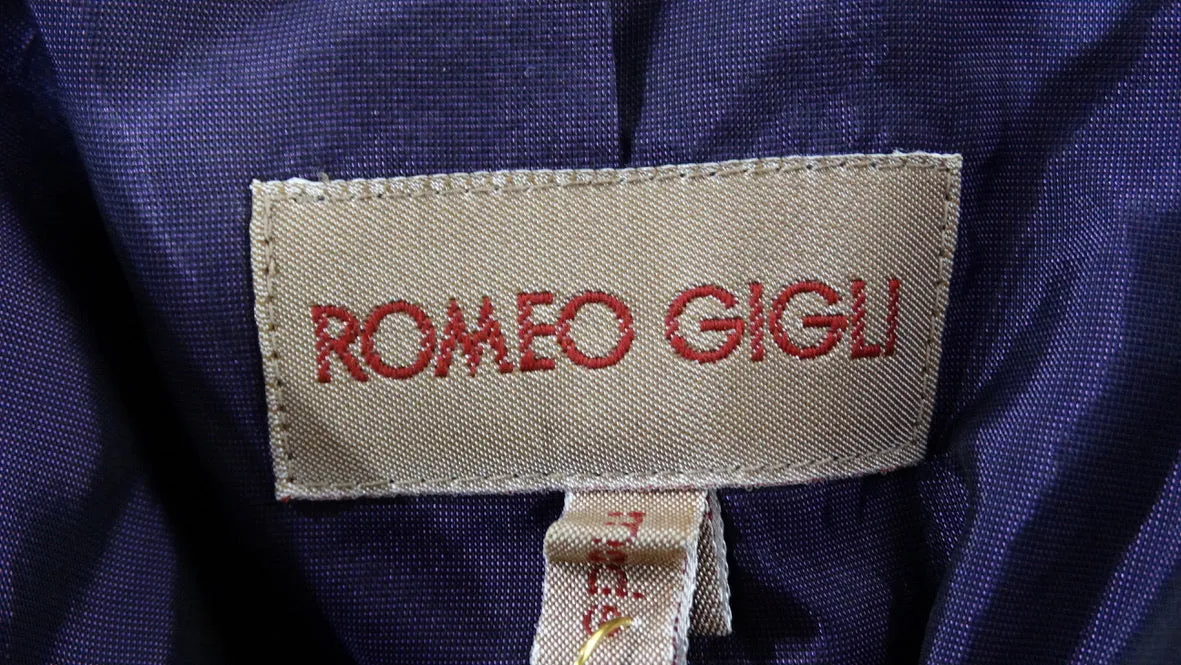 Romeo Gigli Vintage Purple Blazer