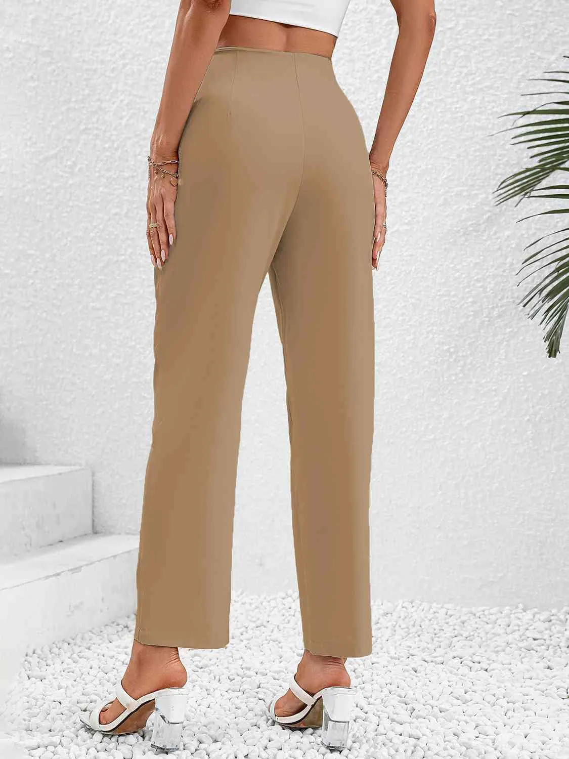 Ruched Long Pants