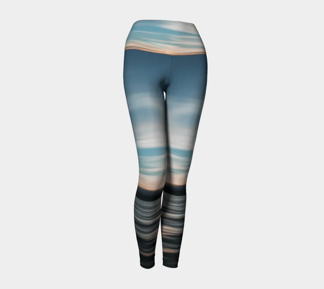 Sea Ripples Fashion   Yoga Leggings