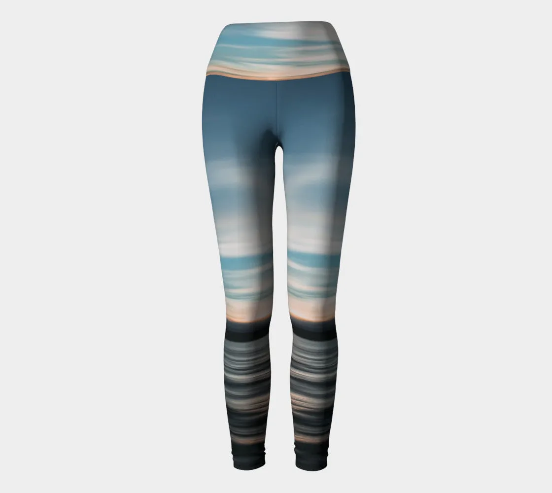 Sea Ripples Fashion   Yoga Leggings