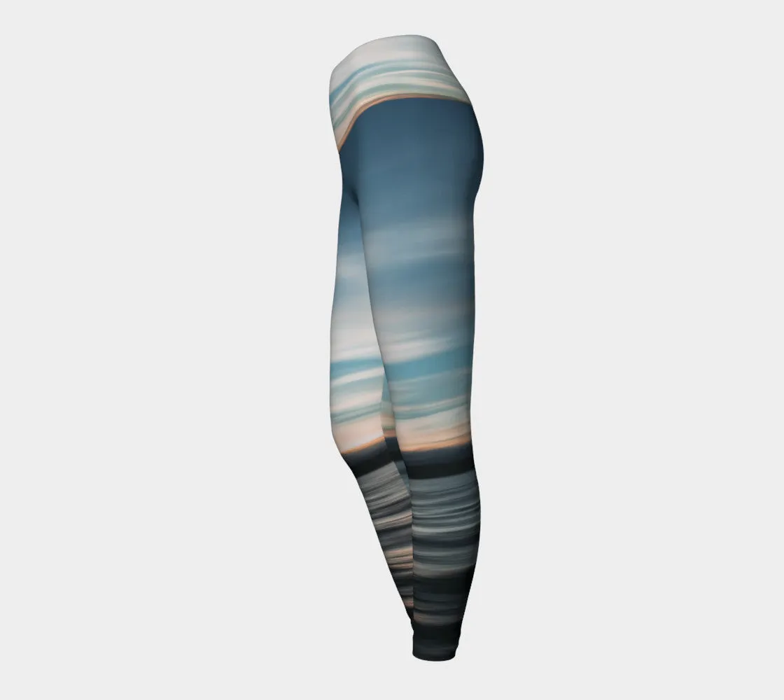 Sea Ripples Fashion   Yoga Leggings