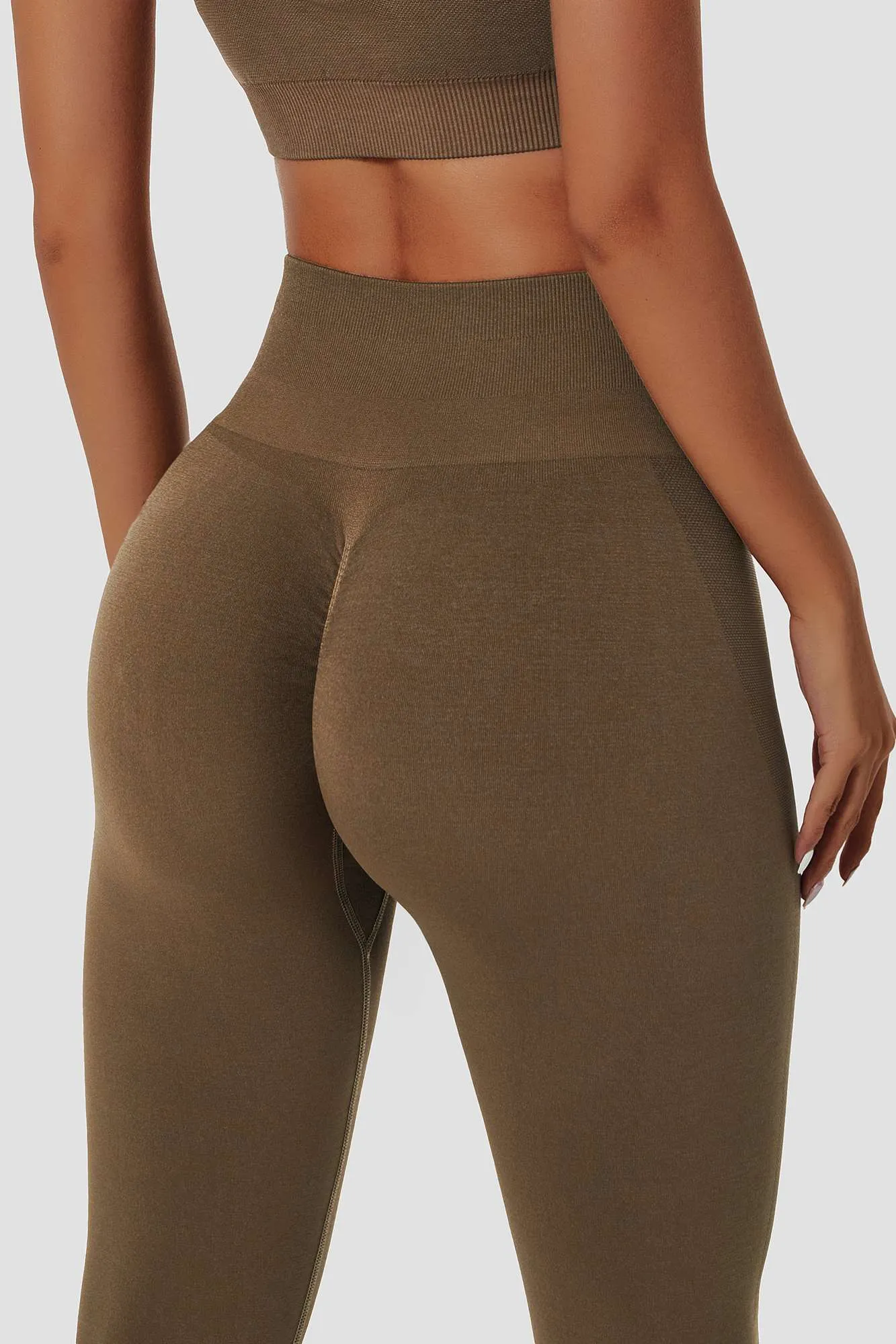 Seamless High-Rise Scrunch Butt Leggings