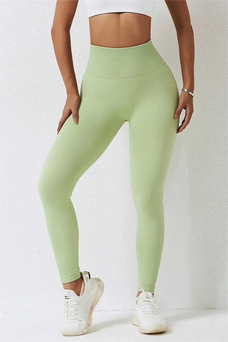 Seamless High-Waist Scrunch Leggings