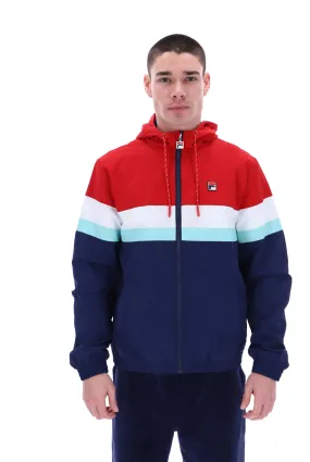 Shaan Colour Block Zip Up Jacket