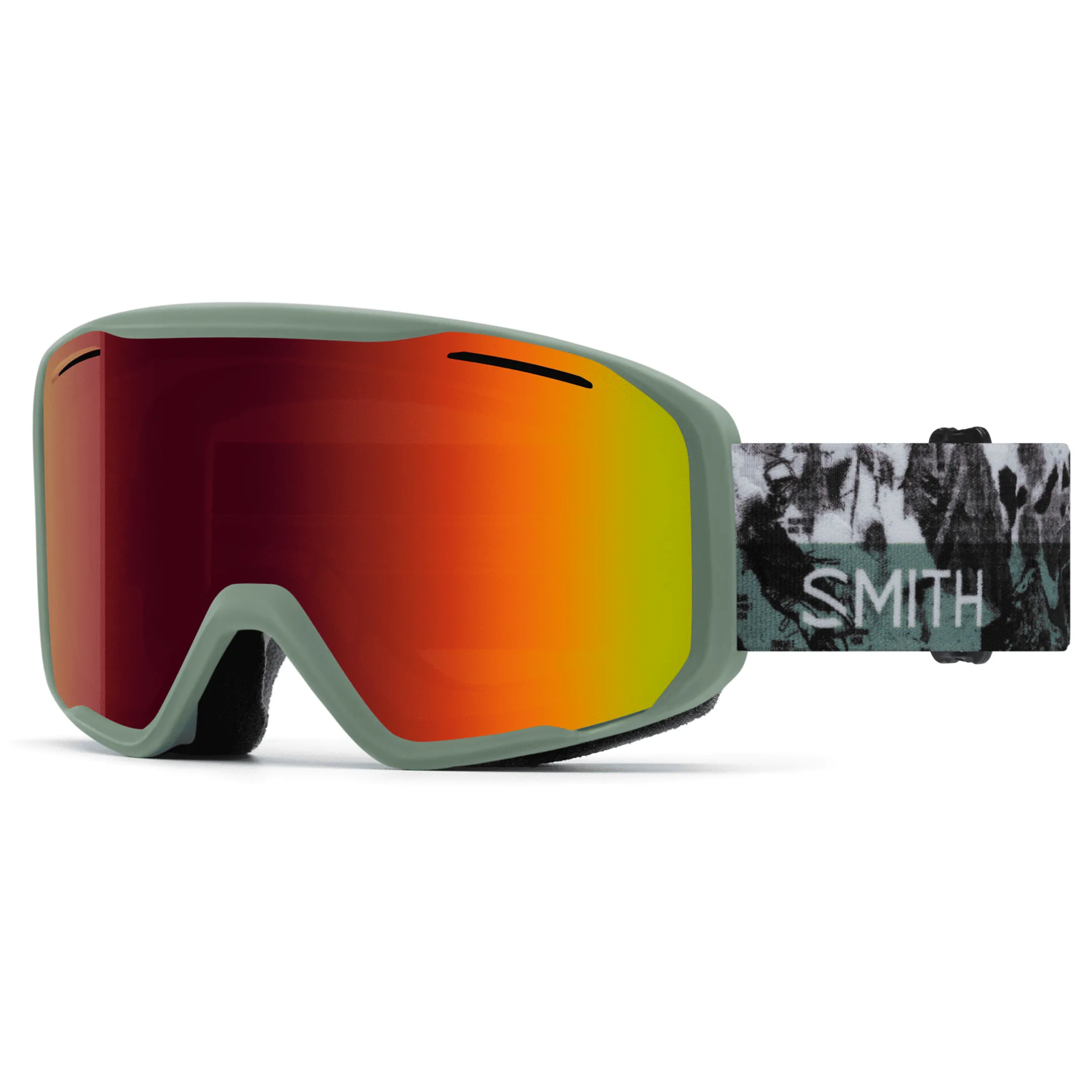 Smith Blazer Goggles - Sage Brush Paste Up Red