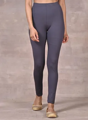 Sofia Anchor Grey Skinny Fit Leggings for Women