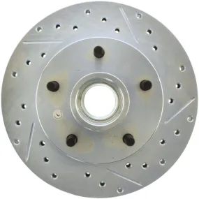 StopTech Select Sport 91-97 GMC Jimmy (ABS)/ 91-03 Sonoma (2WD ABS) Slotted/Drilled Left Front Rotor