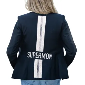 Stripe Supermom Blazer