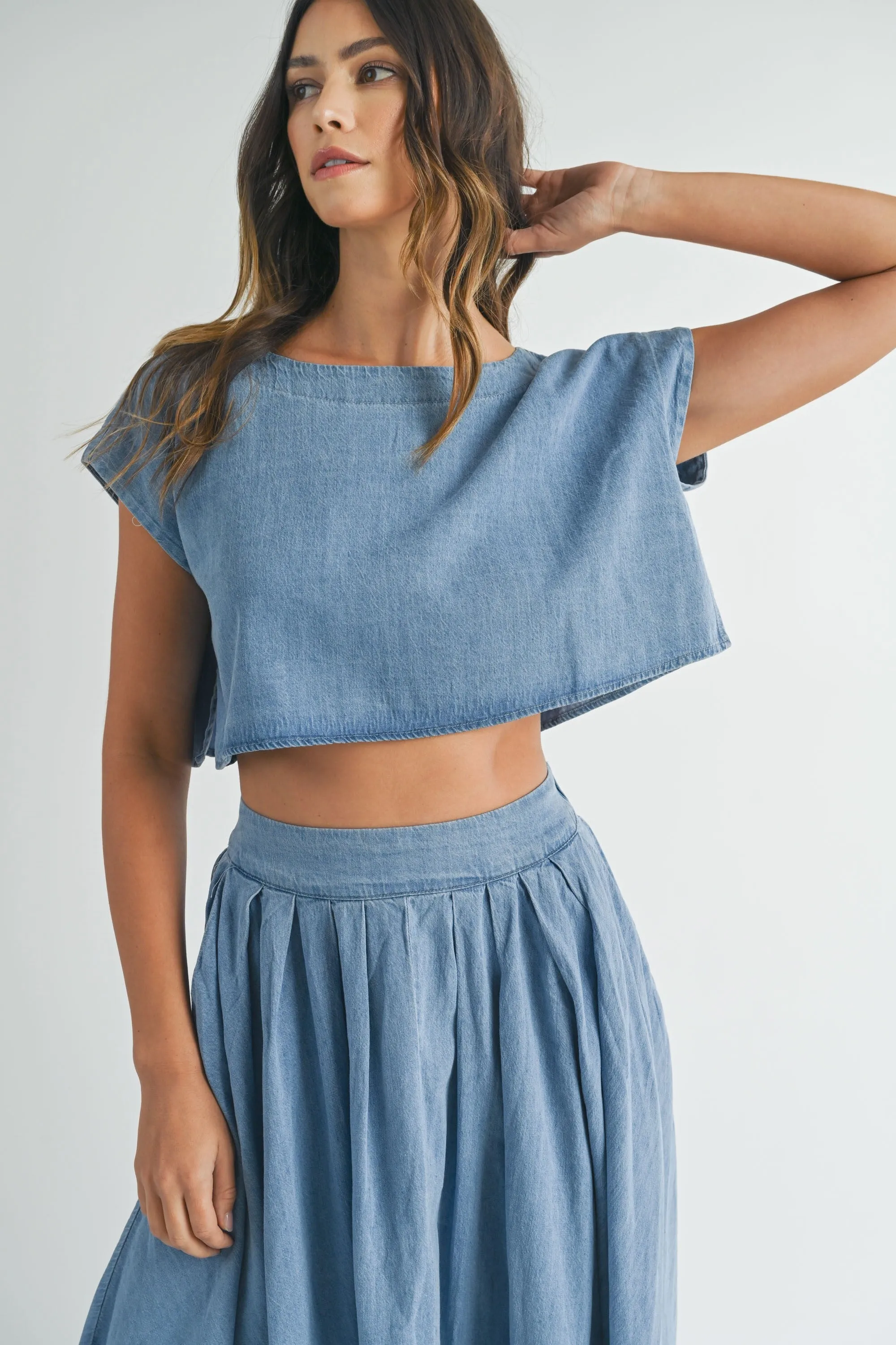 Swept Away crop top