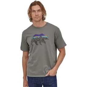 T-Shirt Patagonia Back for Good - Grigio