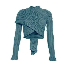 Teal | Wrap Cardigan