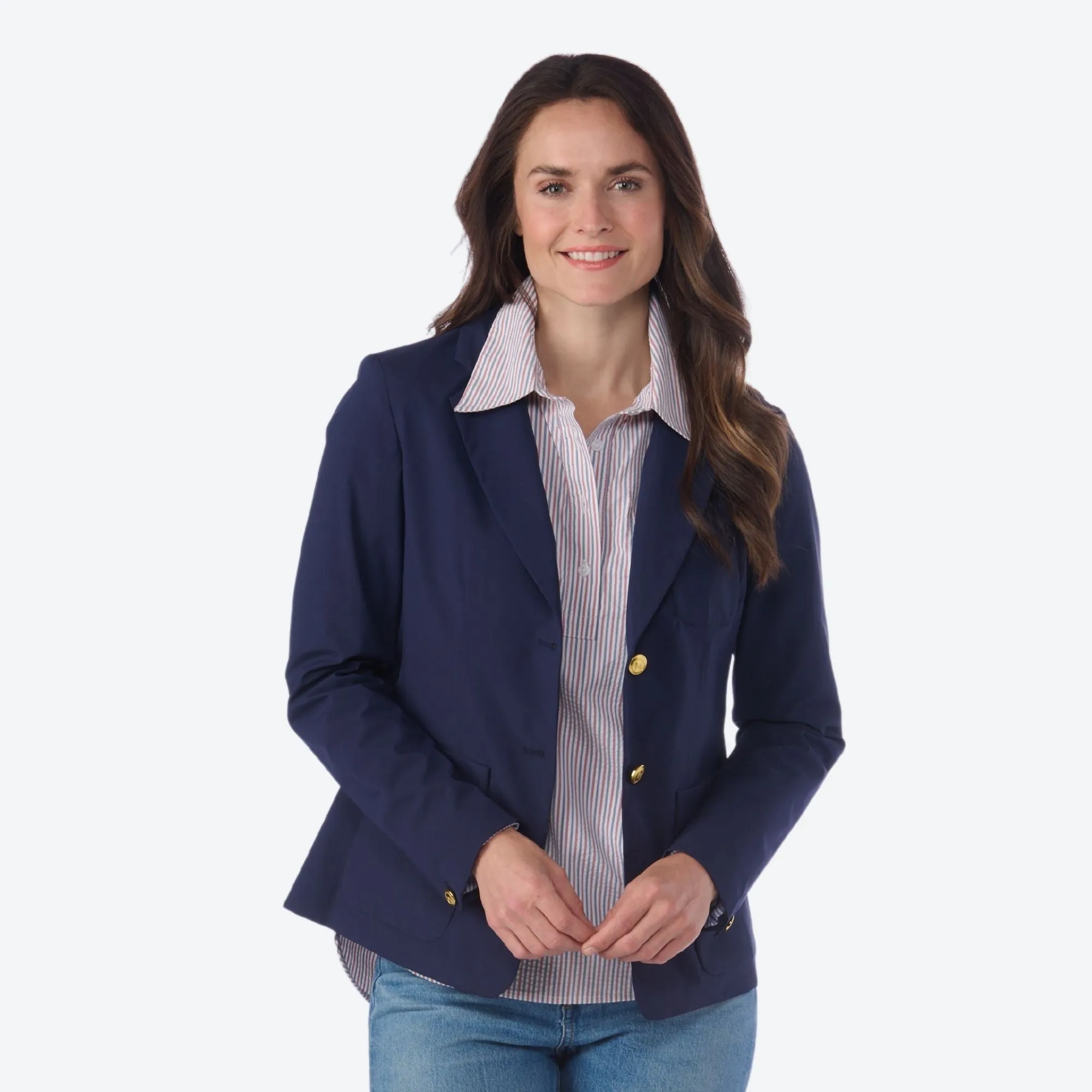 The All Weather Blazer with Detachable Hood