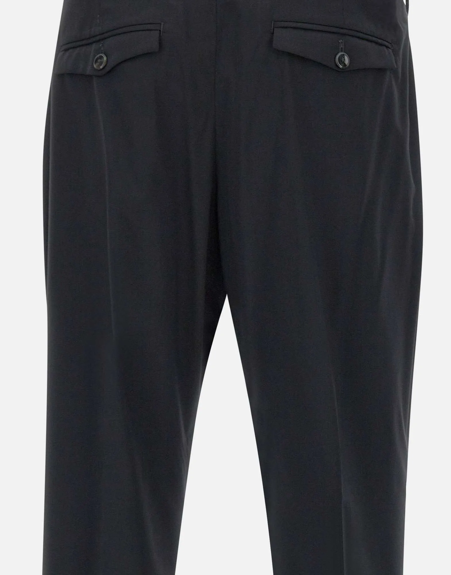 The Rebel Black Slim Fit Trousers