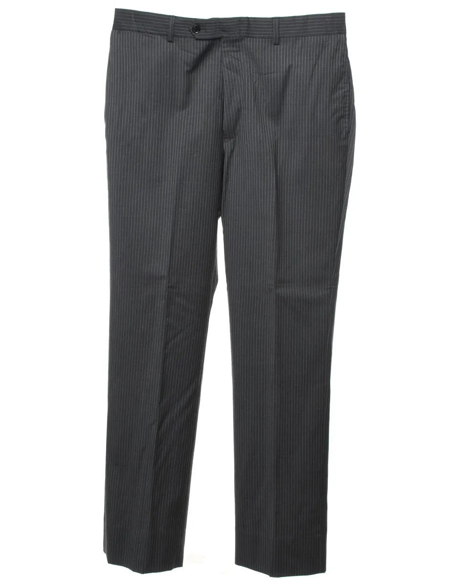 Tommy Hilfiger Pinstriped Suit Trousers - W33 L32