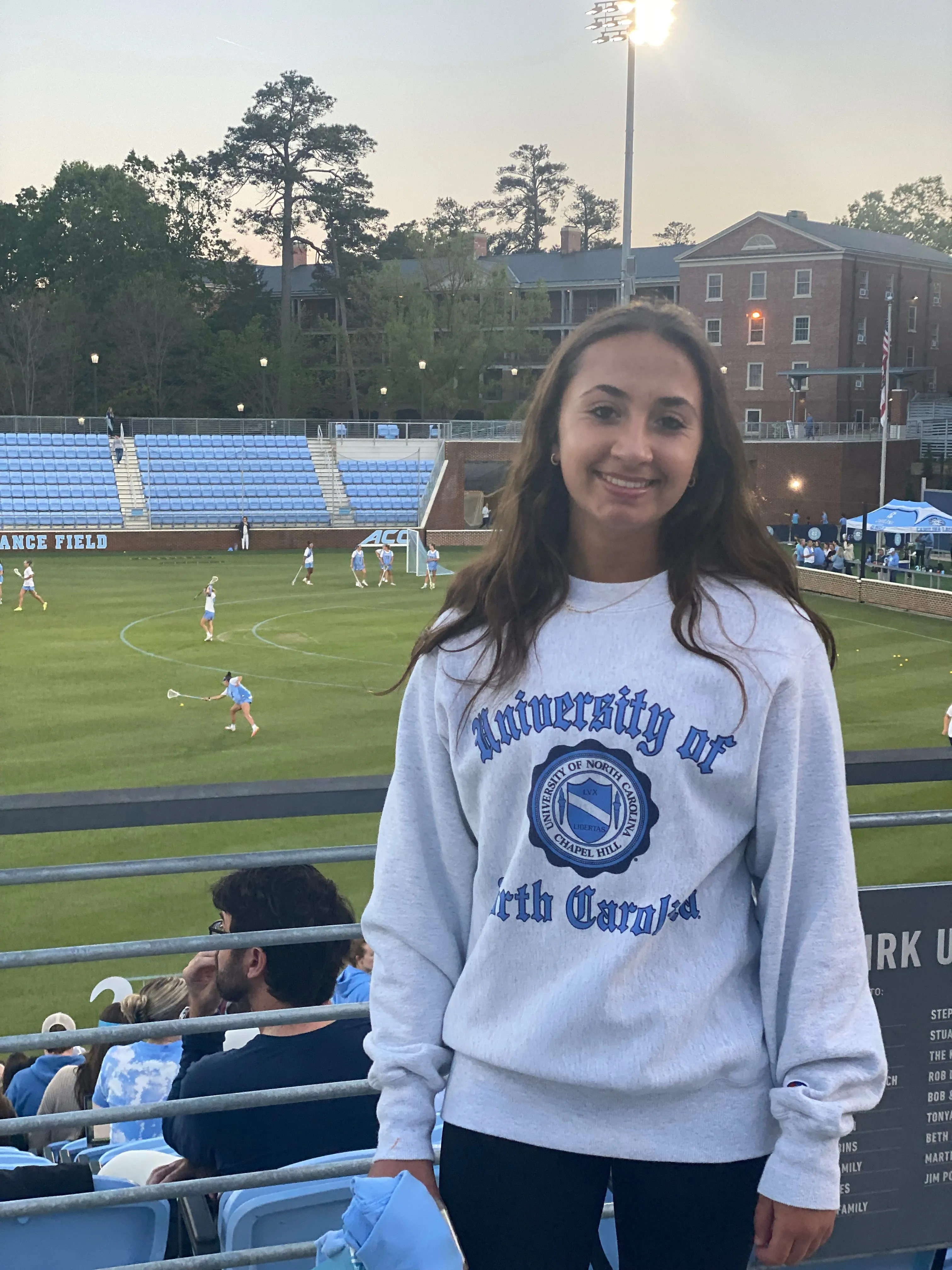 UNC Vintage Crewneck Sweatshirt - Reverse Weave with Seal